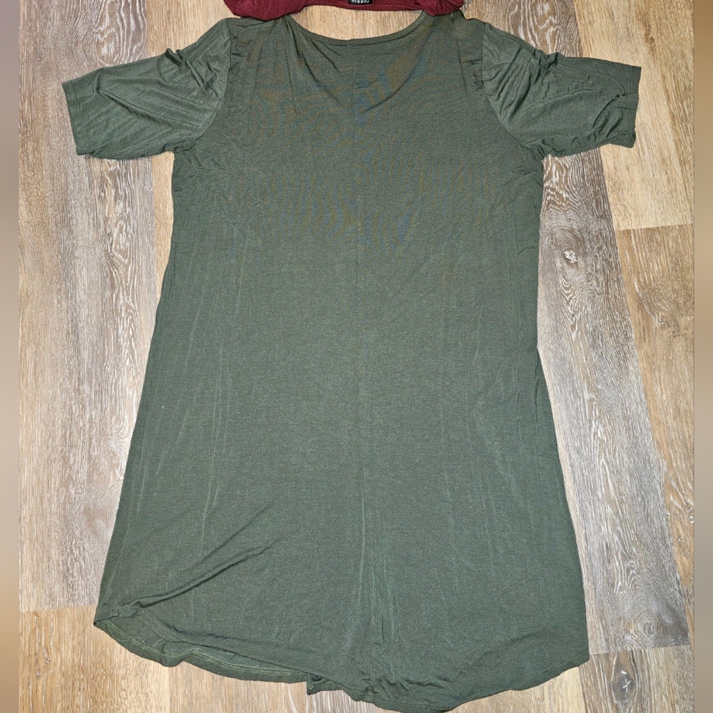 torrid Olive Green Midi Dress